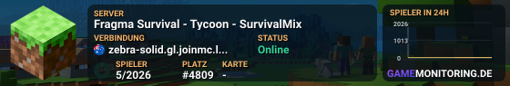 ragma Survival - Tycoon - SurvivalMix
