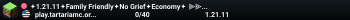 ✦1.21.11✦Family Friendly✦No Grief✦Economy✦ ⫸⫸Positive & Supportive Community⫷⫷