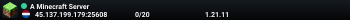 A Minecraft Server