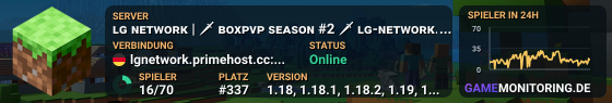LG NETWORK [1.18 - 26.1] BOXPVP S2 - 50% SALE