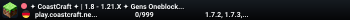 ✦ CoastCraft ✦ | 1.8 - 1.21.X ✦ Gens Oneblock ✦ | discord.gg/gmGQCgN4JB