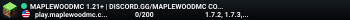 MAPLEWOODMC 1.21+ | DISCORD.GG/MAPLEWOODMC COZY SURVIVAL • NO RESETS • JOIN NOW🍁