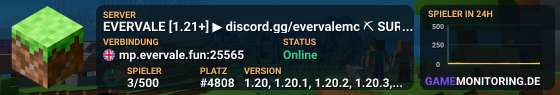 EVERVALE [1.21+] ▶ discord.gg/evervalemc ⛏ SURVIVAL ▶ BUMBLE BEE CRATE ⛏