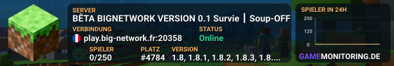 BIGNETWORK Soup ┃ Survie ┃ OITQ