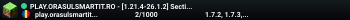 PLAY.ORASULSMARTIT.RO - [1.21.4-26.1.2] Sectiunea SURVIVAL EARTH a primit wipe!