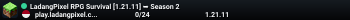 LadangPixel RPG Survival [1.21.11] ➥ Season 2