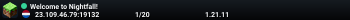 Welcome to Nightfall!
