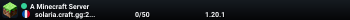 A Minecraft Server