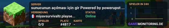 sunucunun açılması için gir Powered by powerupstack.com for free