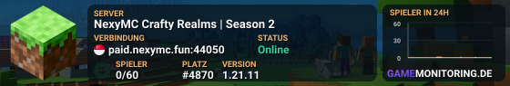 NexyMC Crafty Realms | Season 2