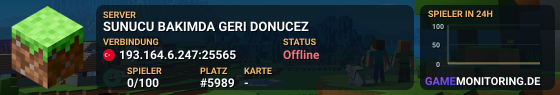 SUNUCU BAKIMDA GERI DONUCEZ