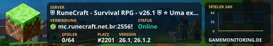 ⛨ RuneCraft - Survival RPG - v26.1 ⛨ ⭐ Uma experiência inesquecível! ⭐