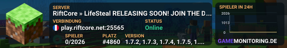 RiftCore » LifeSteal RELEASING SOON! JOIN THE DISCORD discord.gg/riftcore