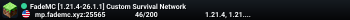 FadeMC [1.21.4-26.1.1] Custom Survival Network