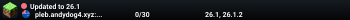 Updated to 26.1