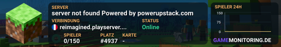 server not found Powered by powerupstack.com