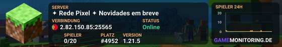 ✦ Rede Pixel ✦ Novidades em breve