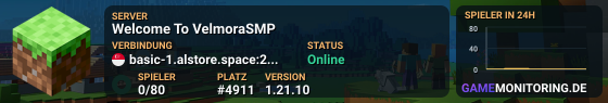 Welcome To VelmoraSMP