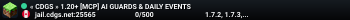 « CDGS » 1.20+ [MCP] AI GUARDS & DAILY EVENTS