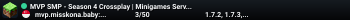 MVP SMP - Season 4 Crossplay | Minigames Server | SMP Server