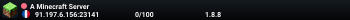 A Minecraft Server