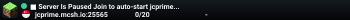 ■ Server Is Paused Join to auto-start jcprime.mcsh.io