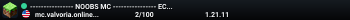 ---------------- NOOBS MC ---------------- ECONOMÍA | SURVIVAL CHILL | ROLEO