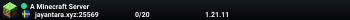 A Minecraft Server