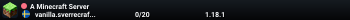 A Minecraft Server