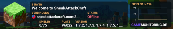 Welcome to SneakAttackCraft