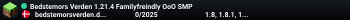 Bedstemors Verden 1.21.4 Familyfreindly OoO SMP