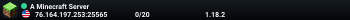 A Minecraft Server