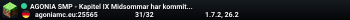 AGONIA SMP - Kapitel IX Serverval Söndag kl. 20:00