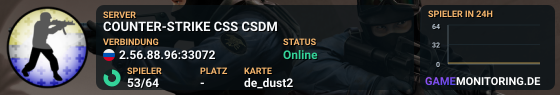 COUNTER-STRIKE CSS CSDM
