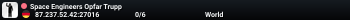 Space Engineers Opfar Trupp