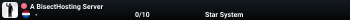 A BisectHosting Server