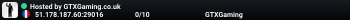 Hosted by GTXGaming.co.uk
