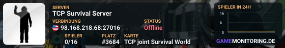 TCP Survival Server