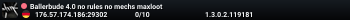 Ballerbude 4.0 no rules no mechs maxloot