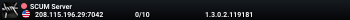SCUM Server
