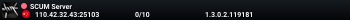 SCUM Server