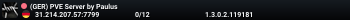(GER) PVE Server by Paulus
