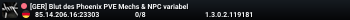 [GER] Blut des Phoenix PVE Mechs & NPC variabel