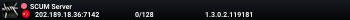 SCUM Server