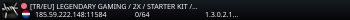 [TR/EU] LEGENDARY GAMING / 2X / STARTER KIT / HARD / PVE