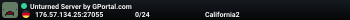 Unturned Server by GPortal.com