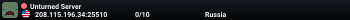 Unturned Server