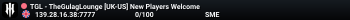 TGL - TheGulagLounge [UK-US] New Players Welcome