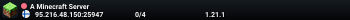 A Minecraft Server