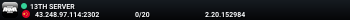 13TH SERVER